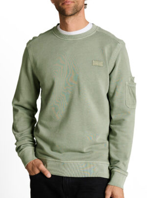 Tom Tailor Olijfgroene Heren Sweater - 1050203