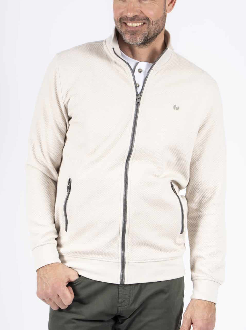 Pre End Ecru Sweatvest Heren - 6000075