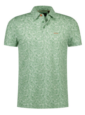 New Zealand Auckland Licht Groene Polo met print - 26CN111
