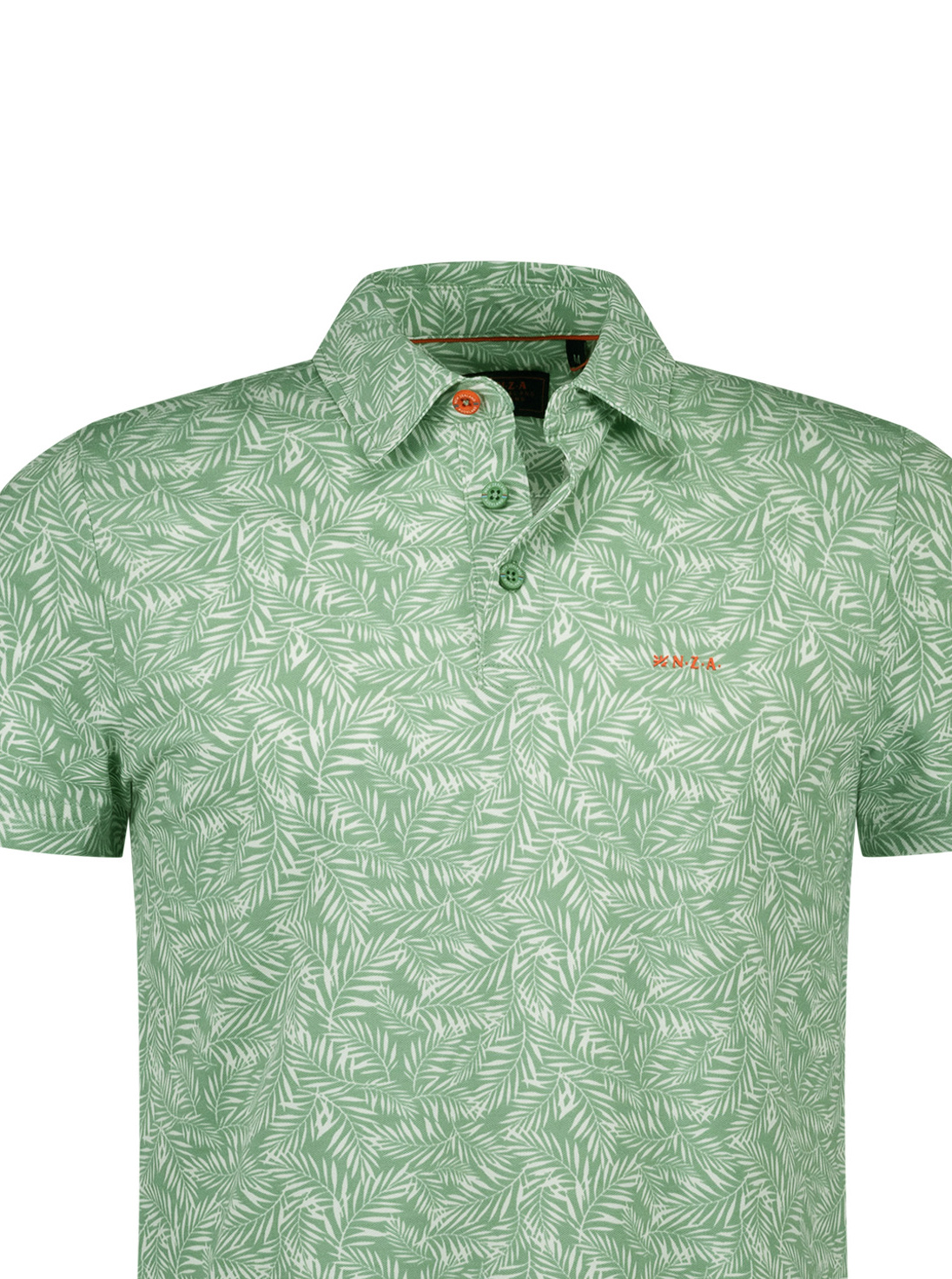 New Zealand Auckland Licht Groene Polo met print - 26CN111
