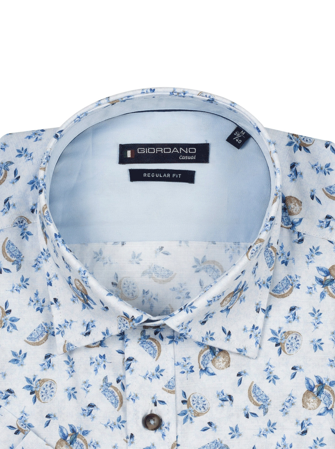 Giordano Casual korte mouw Overhemd - 616050
