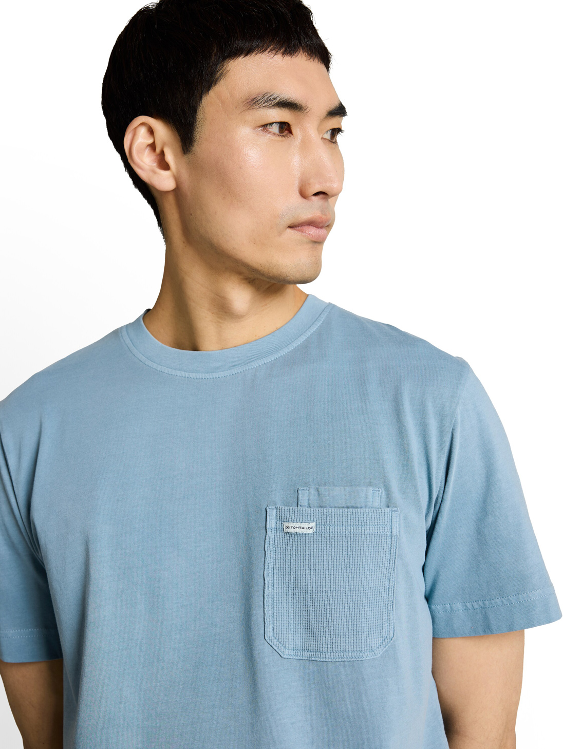 Tom Tailor T-shirt met Borstzakje - 1050582