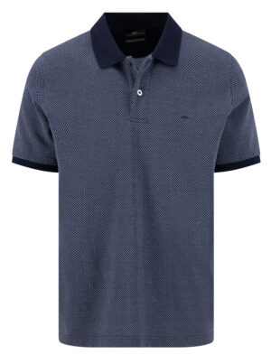 Fynch Hatton Navy Poloshirt - 1604-1908