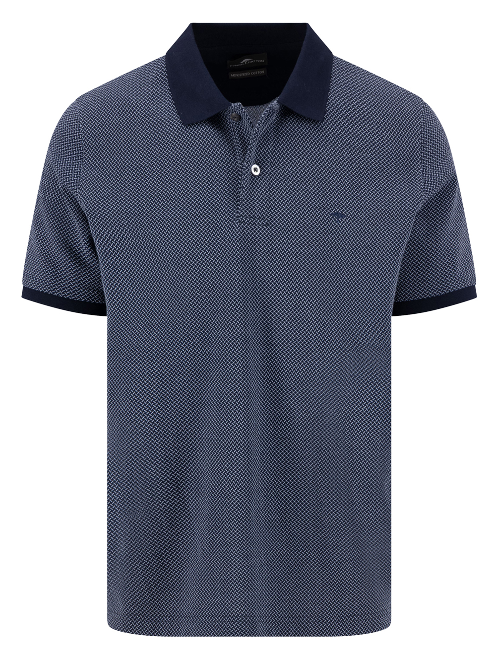 Fynch Hatton Navy Poloshirt - 1604-1908