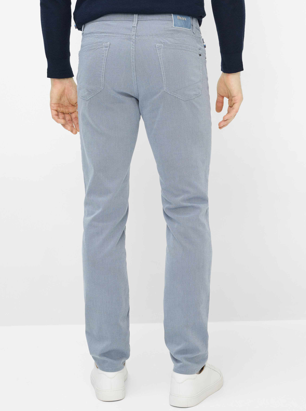 Brax Lichtblauwe Katoenen 5-Pocket - 07-1722/25 Chuck