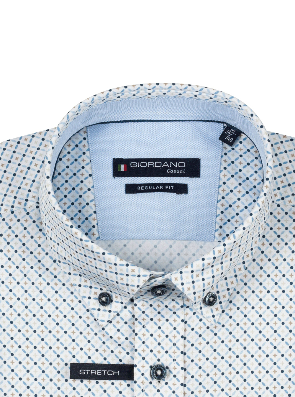 Giordano Casual Overhemd Korte mouw met print - 616017