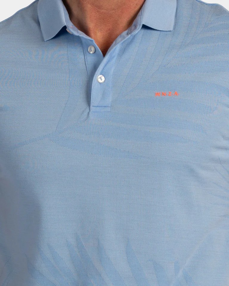 New Zealand Auckland Blauwe Heren Polo Korte mouw - 26DN116