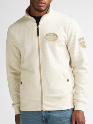 Petrol Industries Ecru Sweatvest - M-1060-SWC309 Seashell