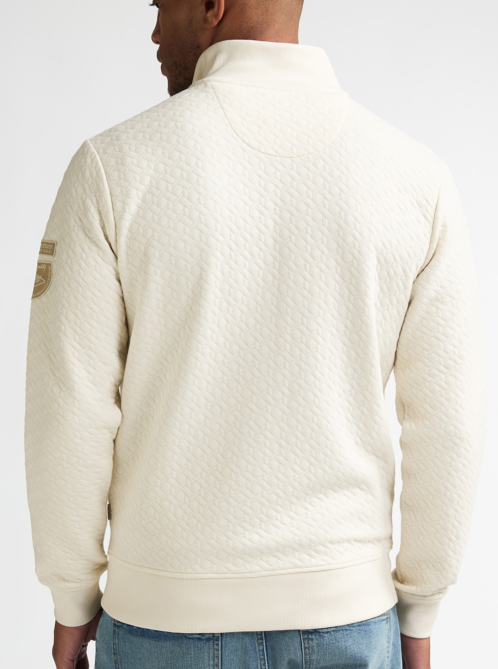 Petrol Industries Ecru Sweatvest - M-1060-SWC309 Seashell