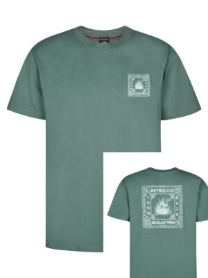 Petrol Industries T-shirt met Rugprint - M-1060-TSR740