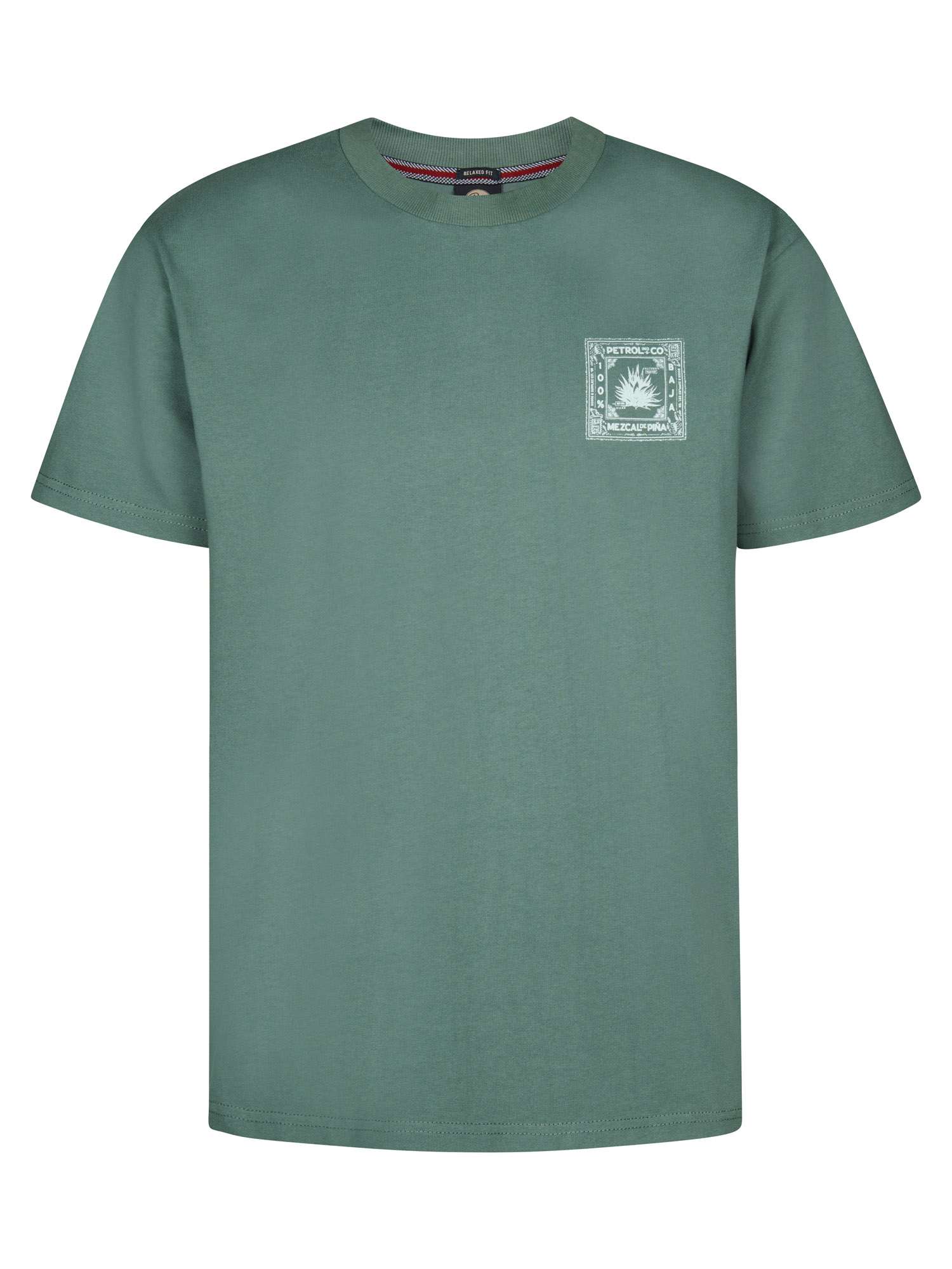 Petrol Industries T-shirt met Rugprint - M-1060-TSR740