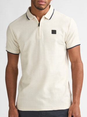 Petrol Industries Ecru Seashell Poloshirt - M-1060-POL920