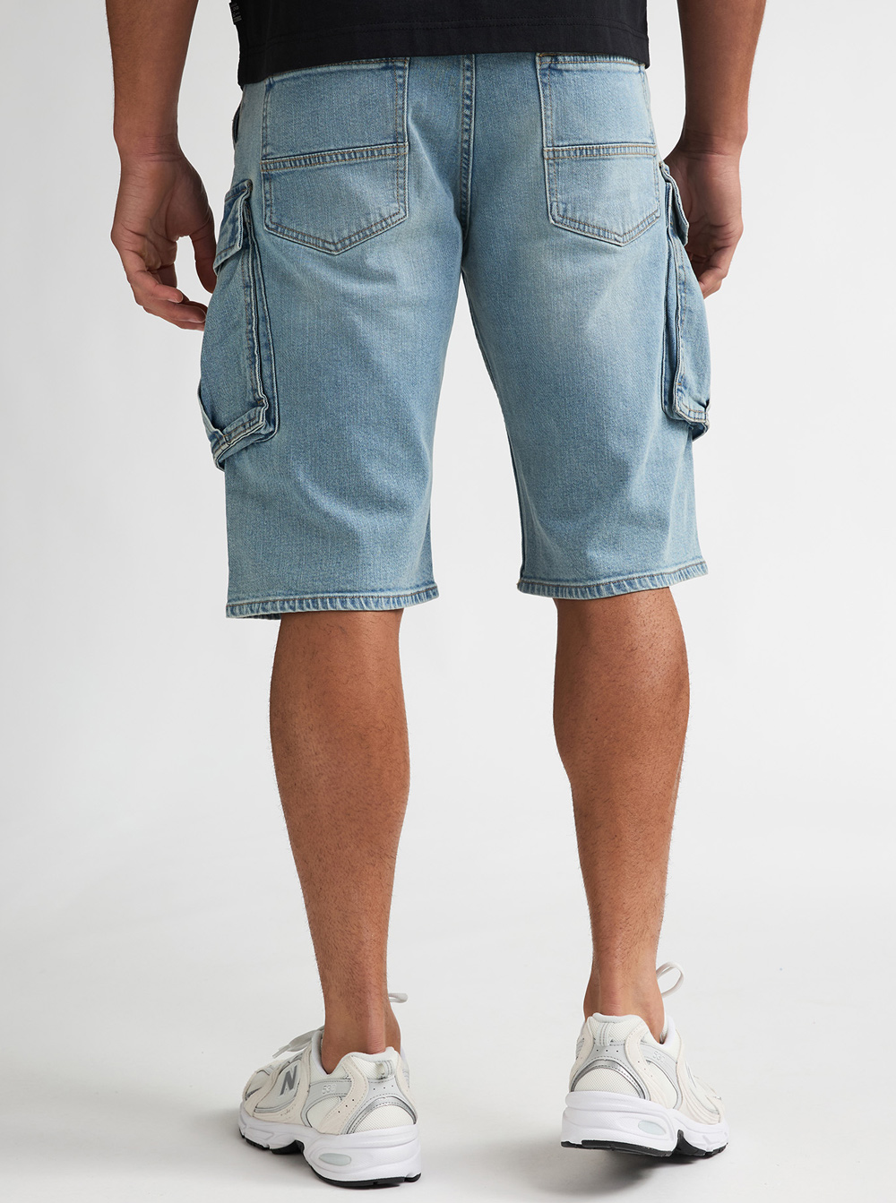 Petrol Industries Lichte Denim Cargoshort - M-1060-SHO007