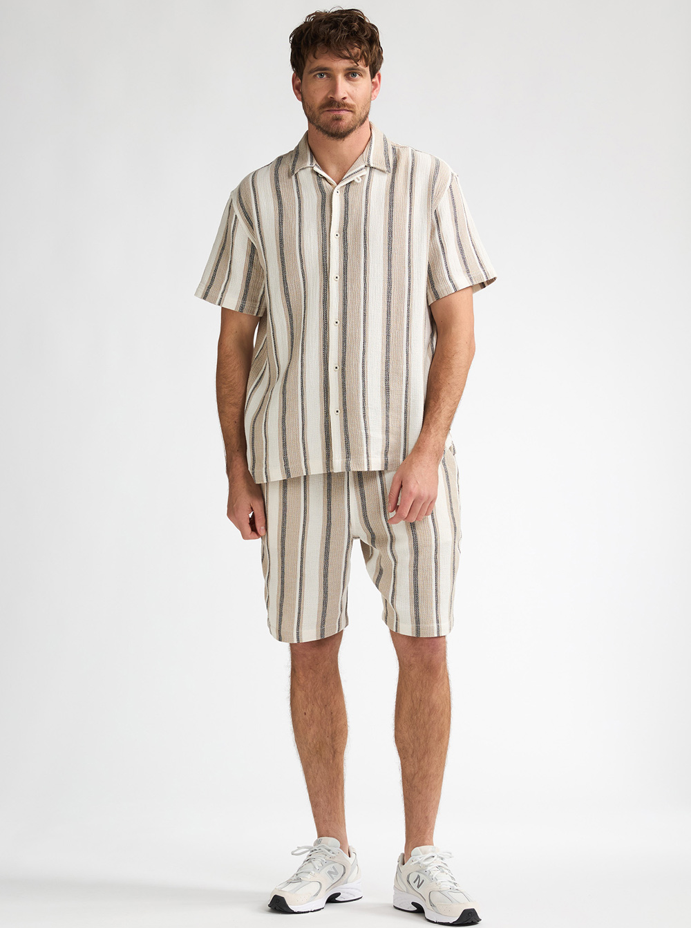 Petrol Relaxed fit Shirt Korte mouw - M-1060-SIS429