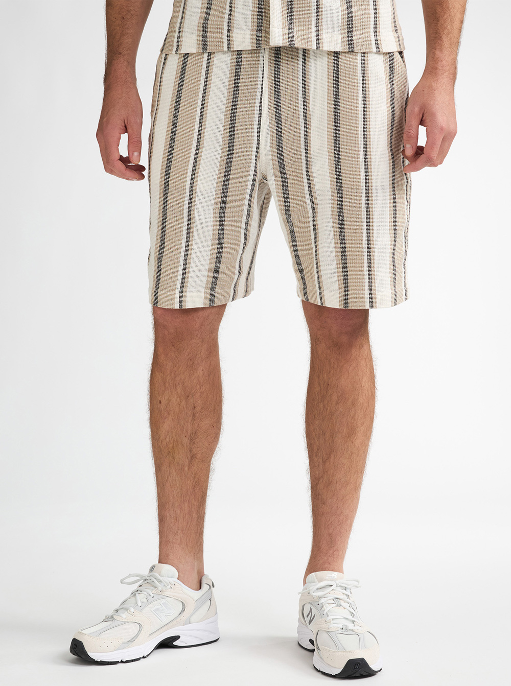 Petrol Industries Gestreepte Chino Shorts - M-1060-SHO518