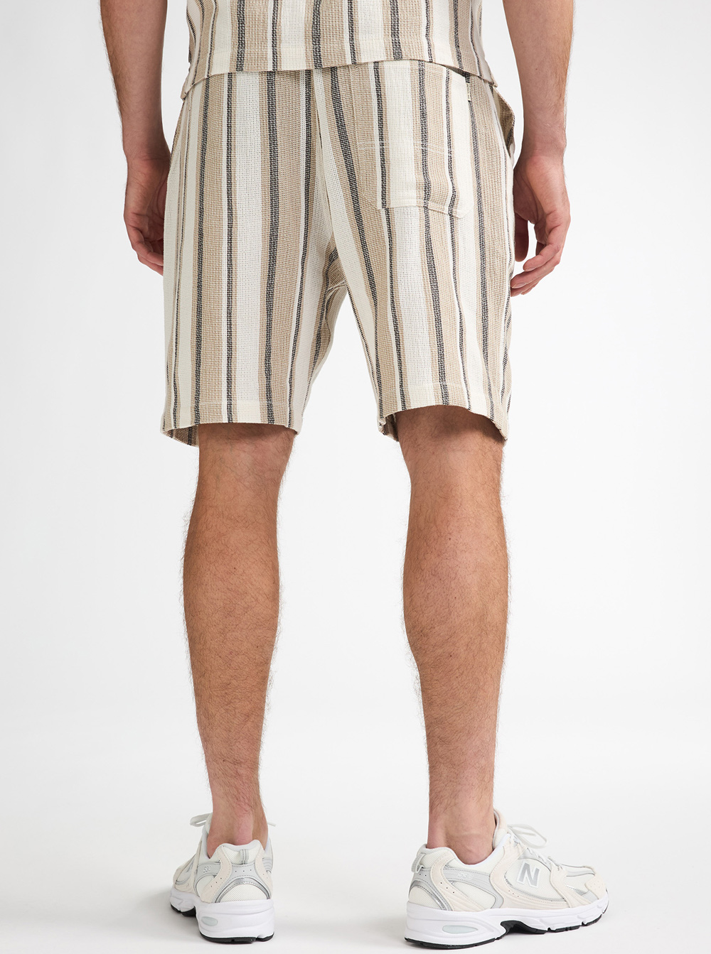 Petrol Industries Gestreepte Chino Shorts - M-1060-SHO518