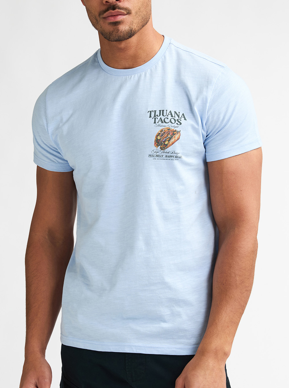 Petrol Industries T-shirt met Backprint - M-2060-TSR647