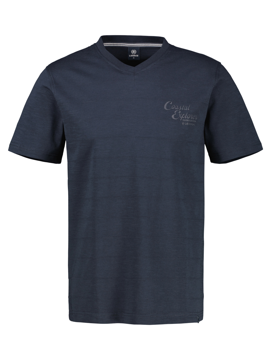 LERROS V-hals T-shirt Heren Korte mouw - 2633121