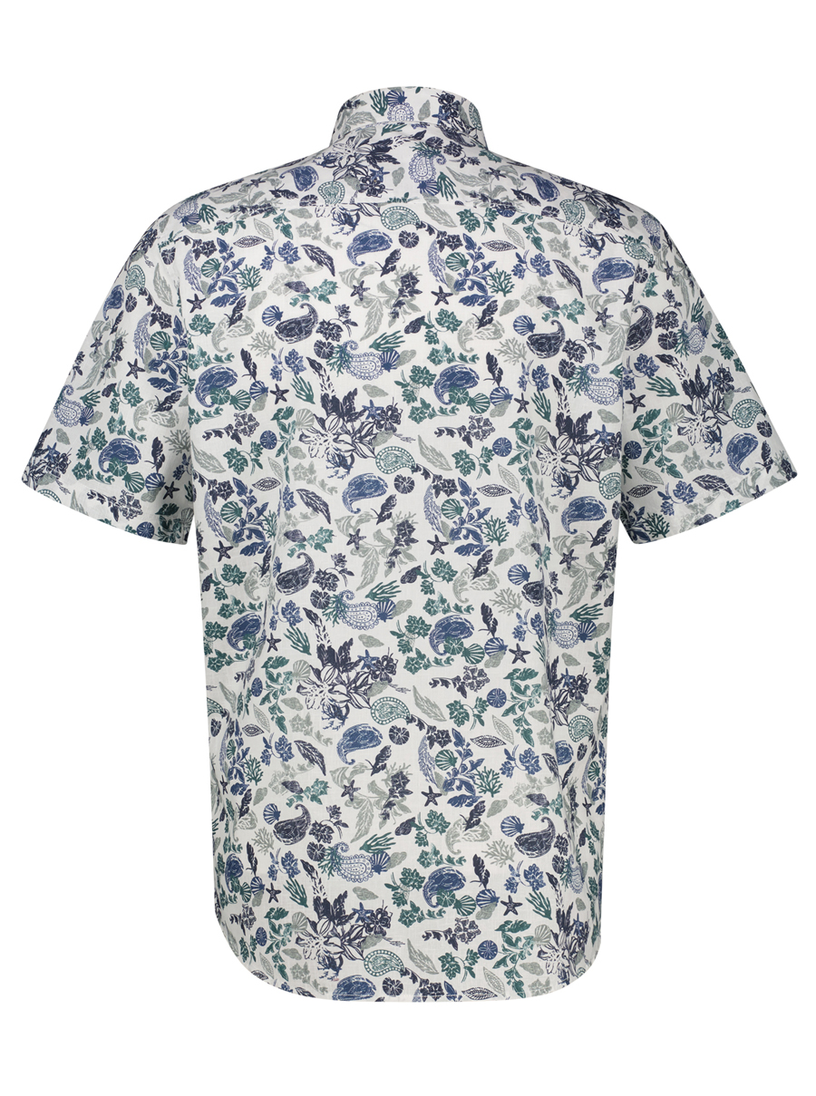 LERROS Korte mouw Paisley Overhemd - 2642121