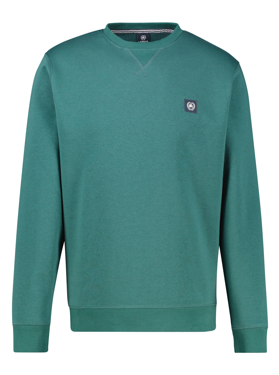 LERROS Groene Crewneck Sweater - 2634016