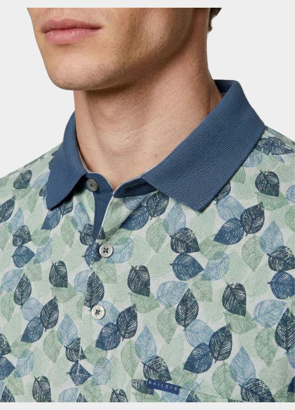 Baileys Groene Pique Polo met Korte mouw - 615229