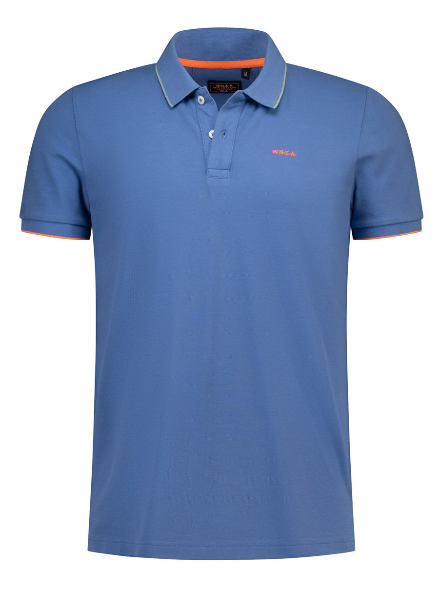 NZA New Zealand Auckland Blauwe Polo - 26DN160