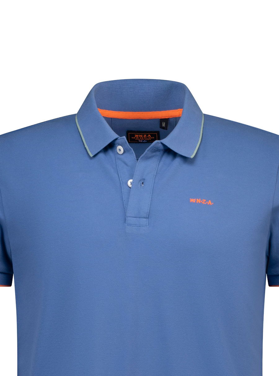 NZA New Zealand Auckland Blauwe Polo - 26DN160