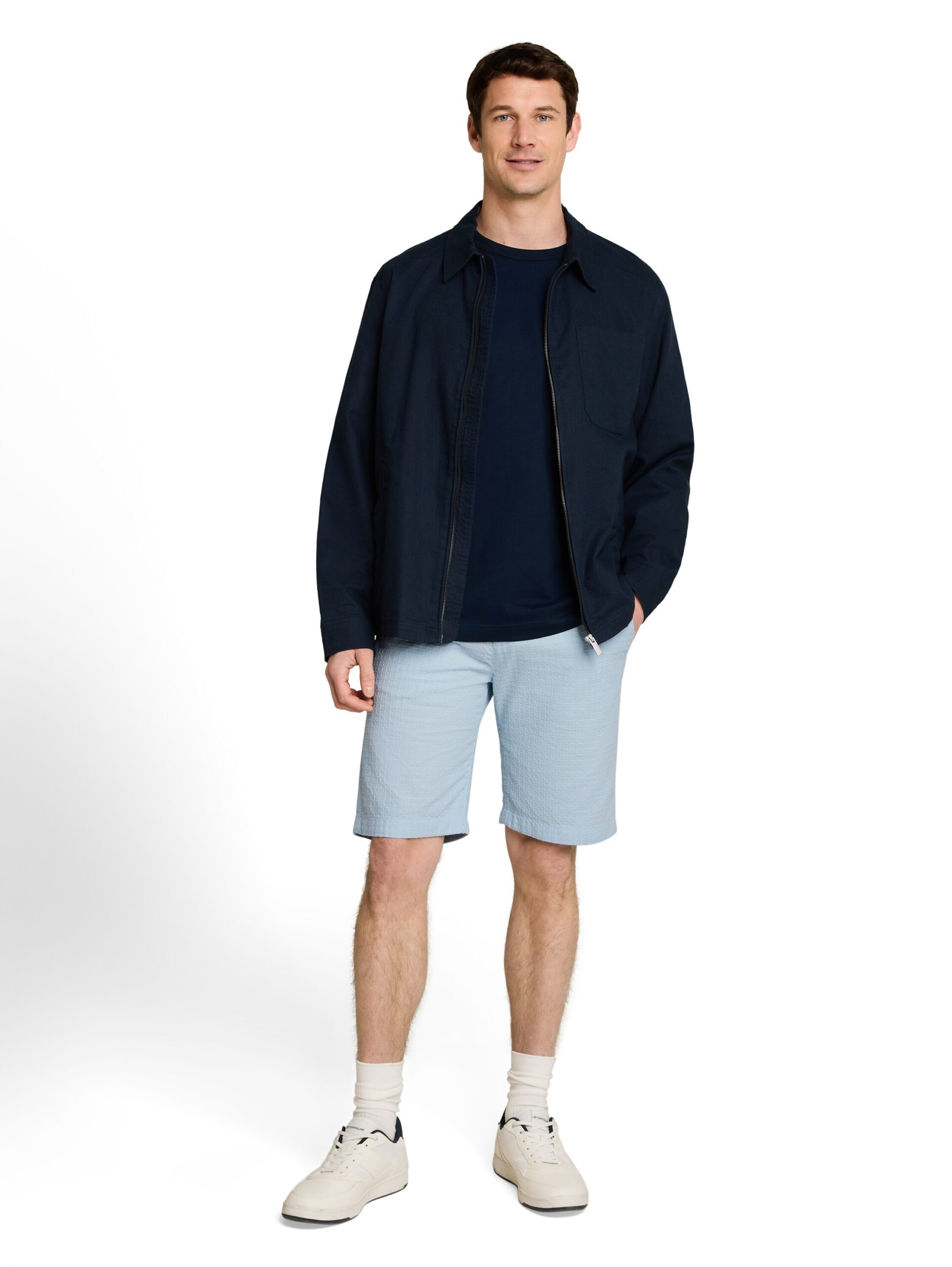 Tom tailor lichtblauwe Chino short - 1050961