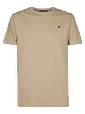Petrool Industries Beige Ronde Hals T-shirt - M-1060-TSR612
