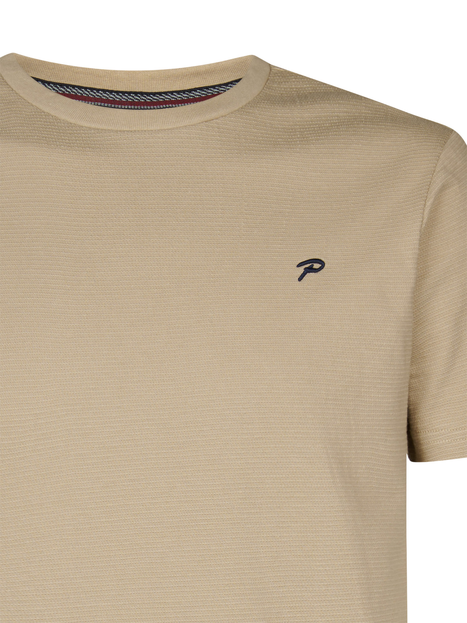 Petrool Industries Beige Ronde Hals T-shirt - M-1060-TSR612