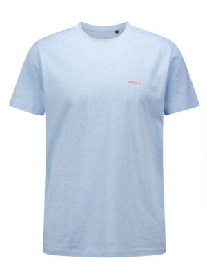 New Zealand Auckland Blauw Gemeleerd T-shirt - 26DN733