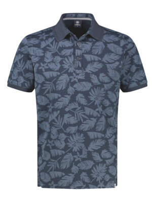 LERROS Gebloemd Poloshirt Korte mouw - 2663283