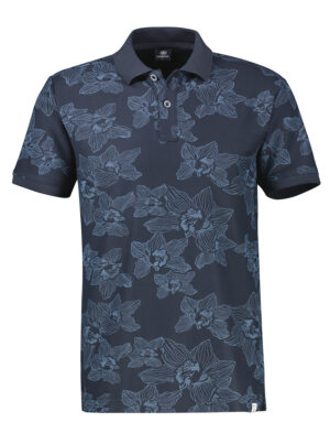 LERROS Gebloemd Poloshirt Korte mouw - 2653263