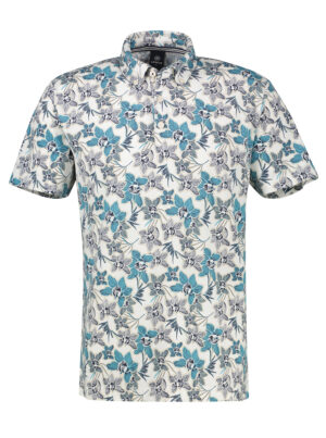 LERROS Gebloemd Poloshirt - 2653278