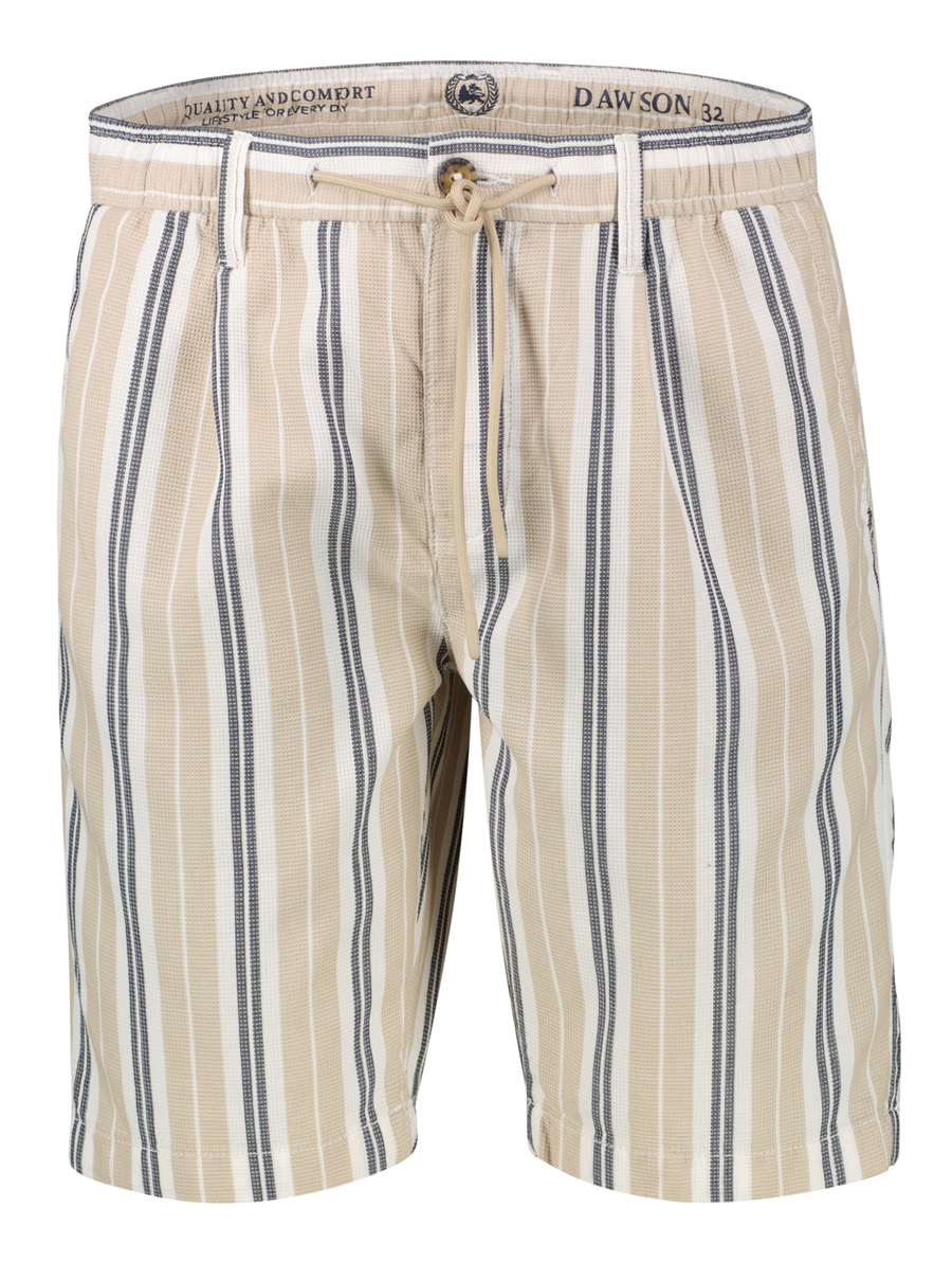 LERROS Gestreepte Chino short - 2659233