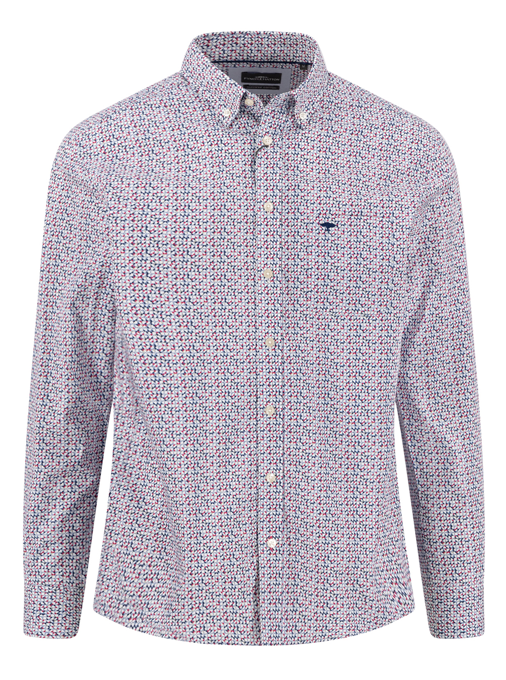 Fynch Hatton Lange mouw Overhemd met Print - 1607-5270