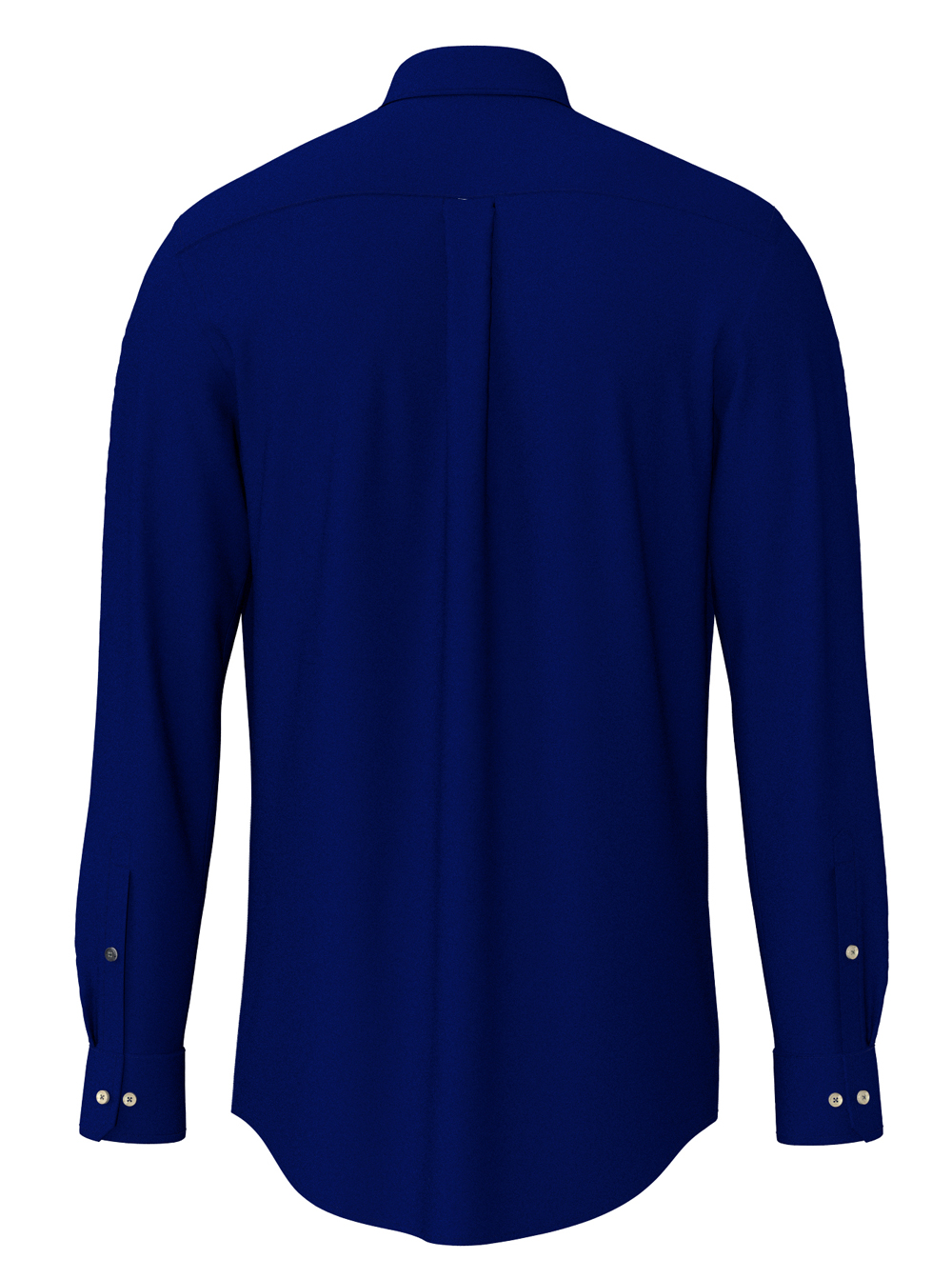Fynch Hatton Donkerblauw Overhemd lange mouw - 1614-8400