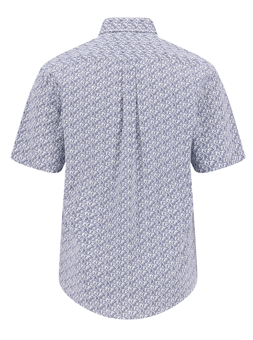 Fynch Hatton Korte mouw Overhemd met Print - 1605-5251