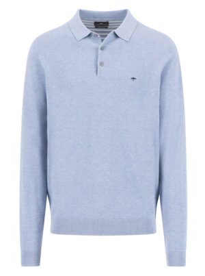 Fynch Hatton Knitted Poloshirt - 1607-321