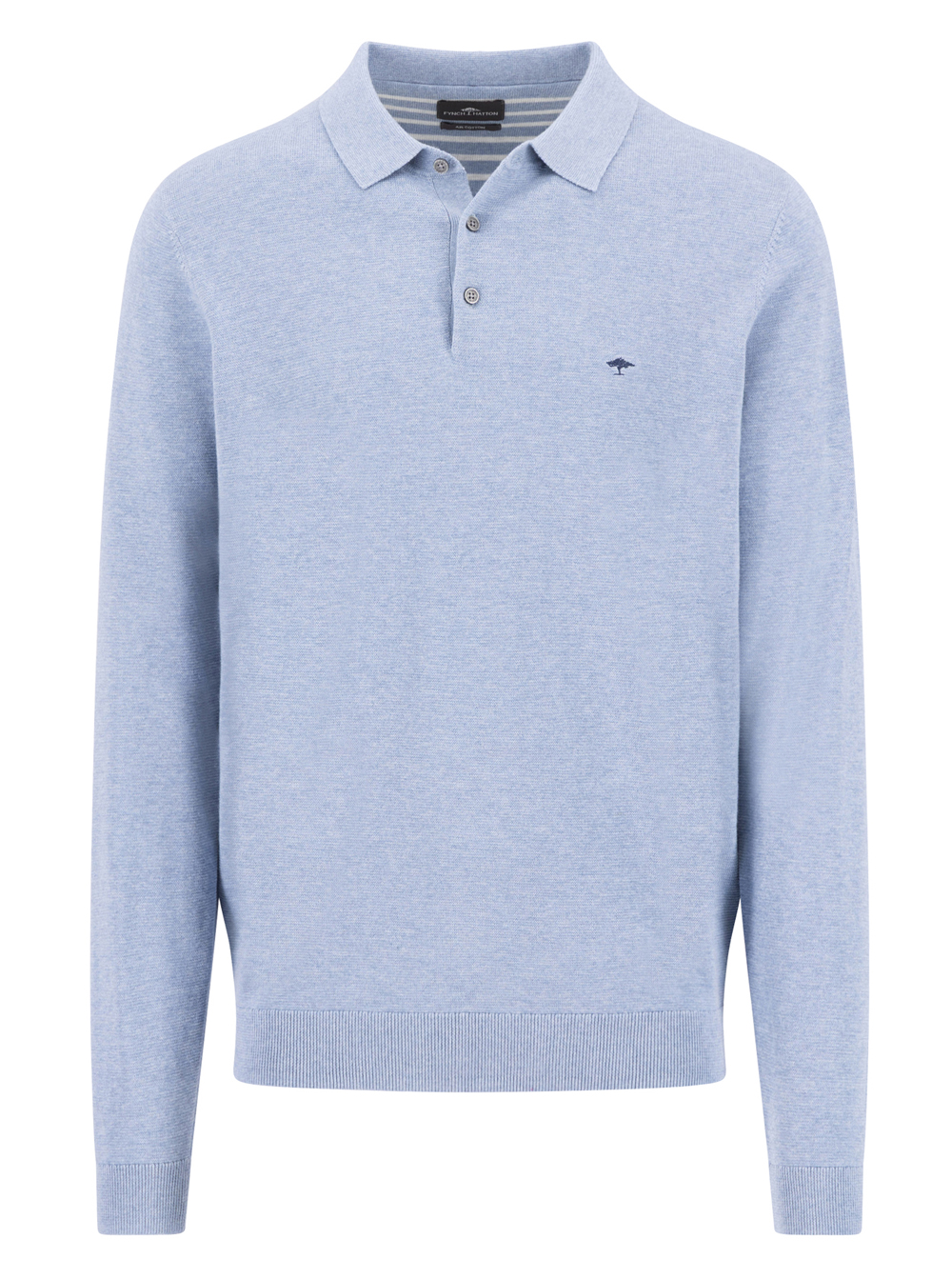 Fynch Hatton Knitted Poloshirt - 1607-321