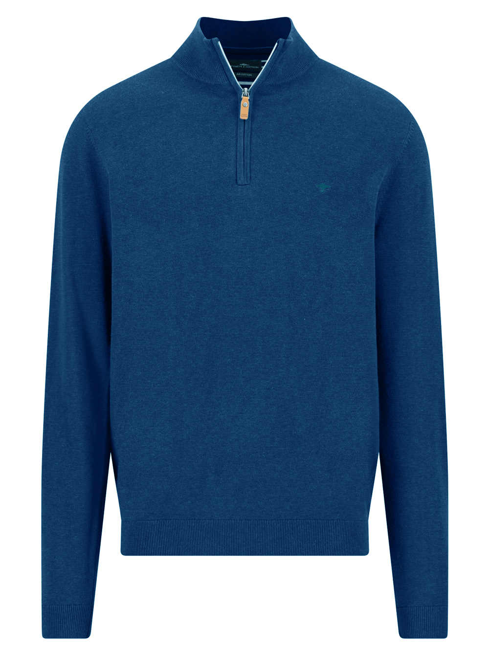 Fynch Hatton Katoenen Half-zip Trui - 1607-316