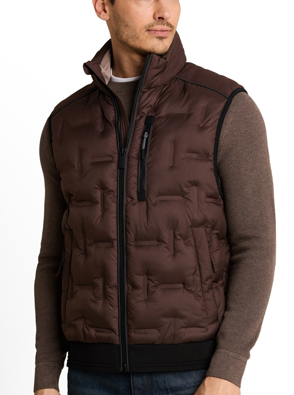 Tom Tailor Gewatteerde Bodywarmer Heren - 1050929