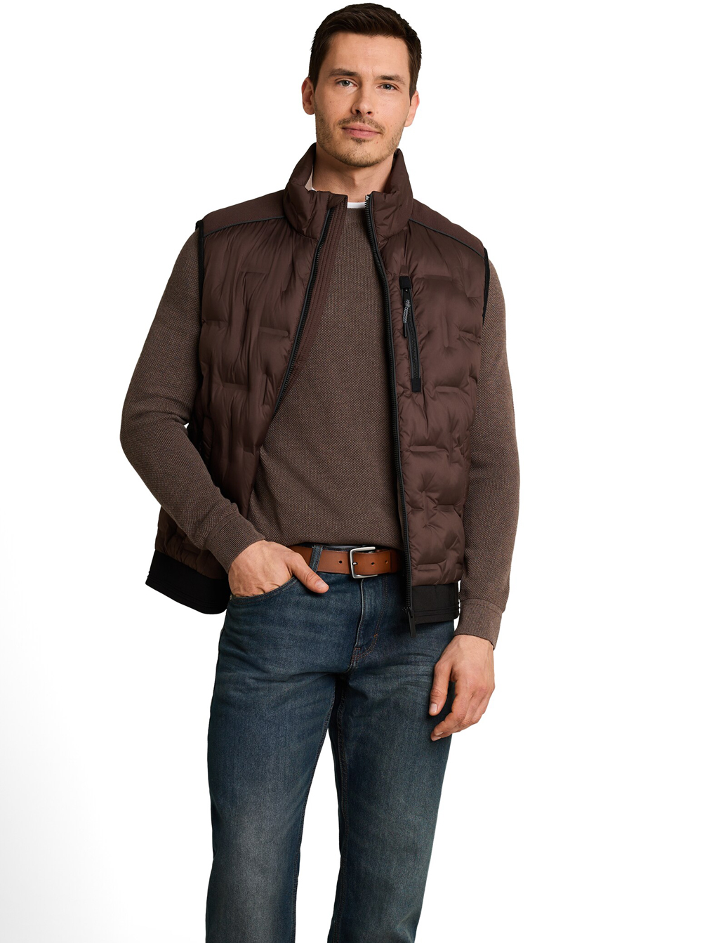Tom Tailor Gewatteerde Bodywarmer Heren - 1050929