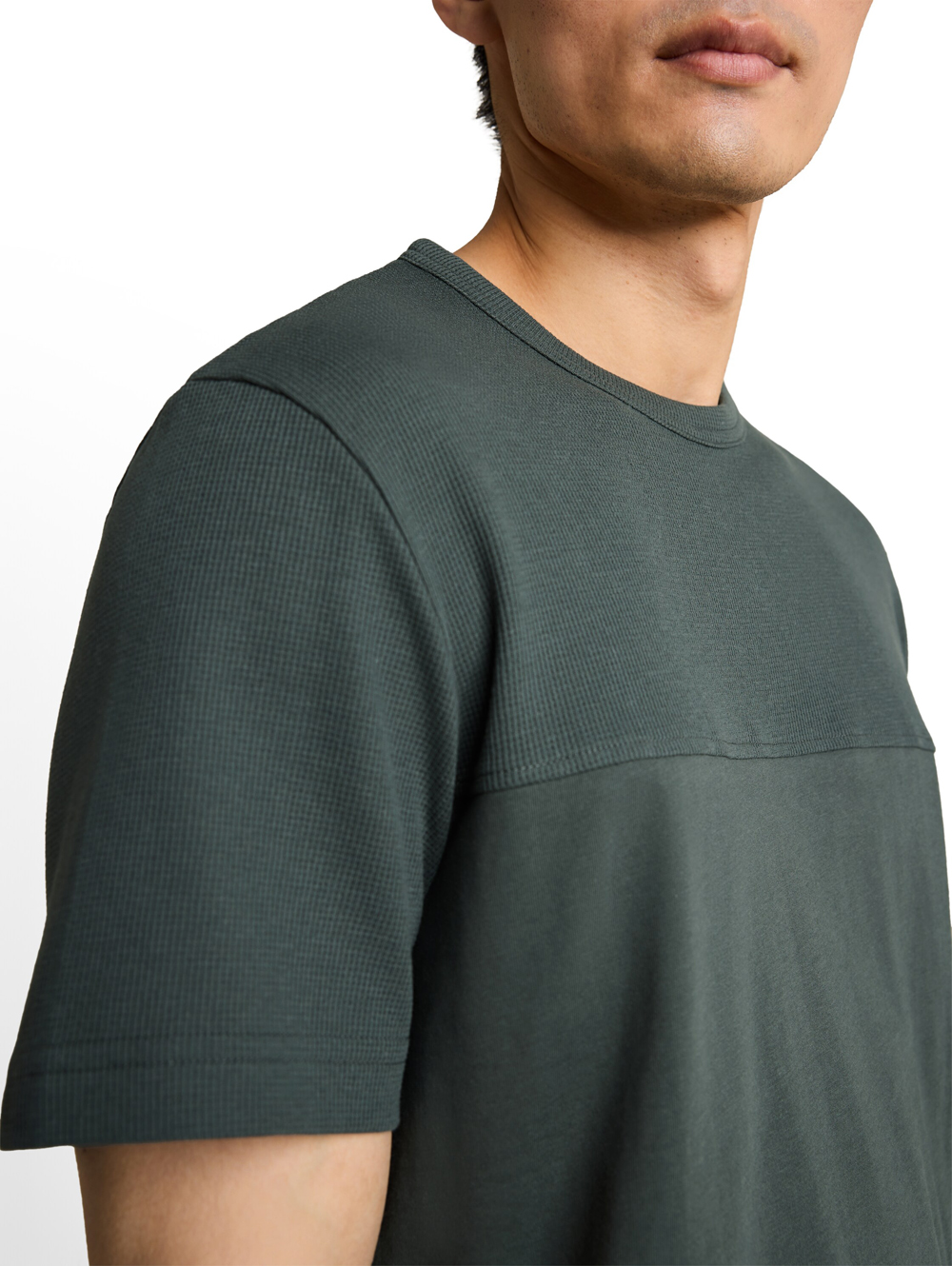 Tom Tailor Ronde hals Effen T-shirt - 1051505