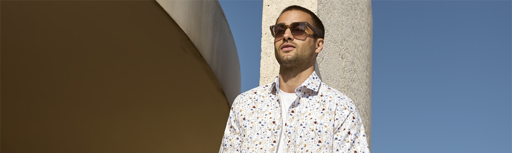 comfortabele casual outfit met overshirt voor heren